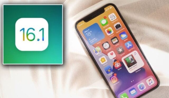 İphone Yeni iOS 16.1
