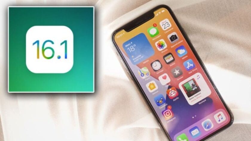 İphone Yeni iOS 16.1