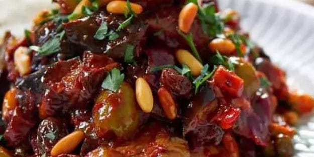 Caponata Yemek Tarifi