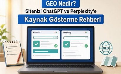 GEO Nedir? Sitenizi ChatGPT ve Perplexity'e Kaynak Gösterme Rehberi