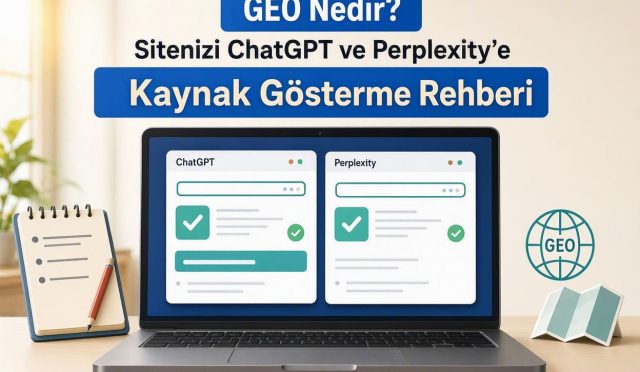 GEO Nedir? Sitenizi ChatGPT ve Perplexity'e Kaynak Gösterme Rehberi