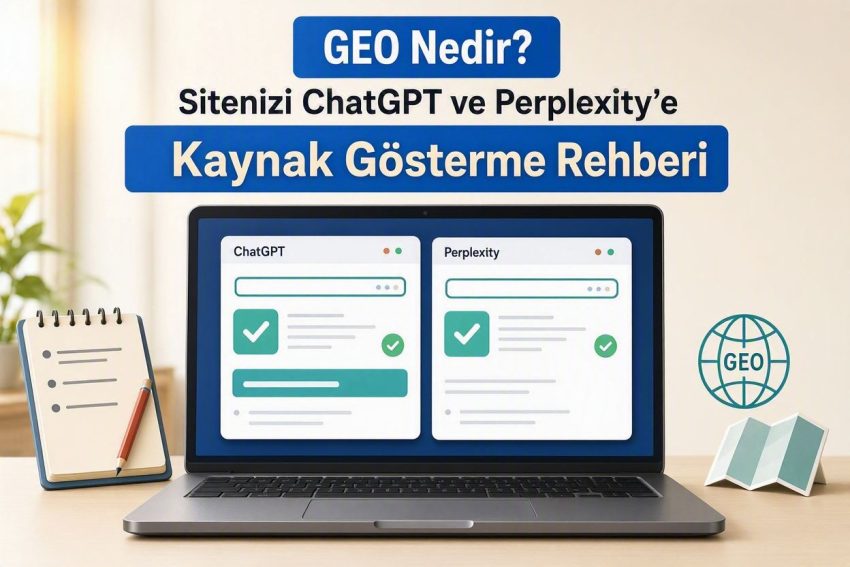 GEO Nedir? Sitenizi ChatGPT ve Perplexity’e Kaynak Gösterme Rehberi
