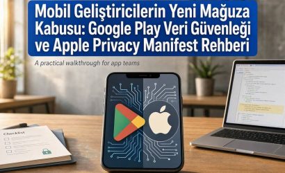 Mobil Geliştiricilerin Yeni Mağaza Kabusu: Google Play Veri Güvenliği ve Apple Privacy Manifest Rehberi