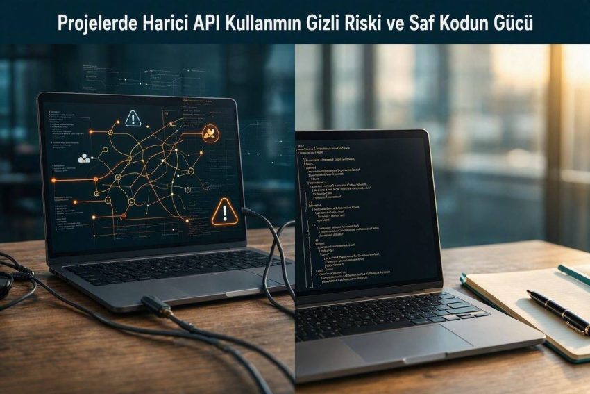 Projelerde Harici API Kullanmanın Gizli Riski ve Saf Kodun Gücü