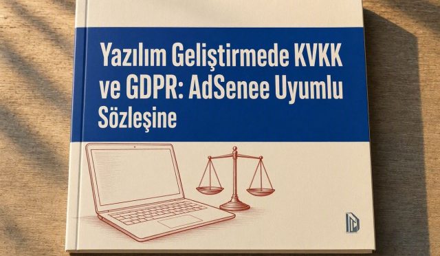 Yazılım Geliştirmede KVKK ve GDPR: AdSense Uyumlu Sözleşme