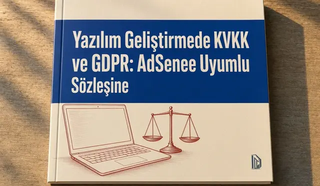 Yazılım Geliştirmede KVKK ve GDPR: AdSense Uyumlu Sözleşme