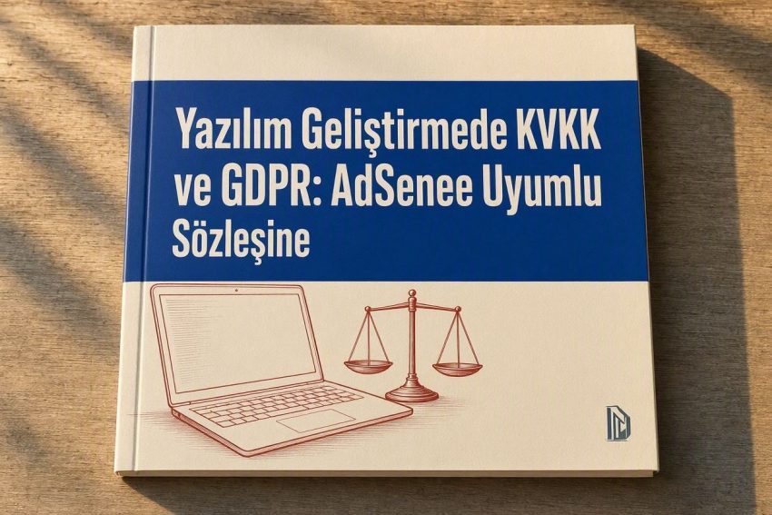 Yazılım Geliştirmede KVKK ve GDPR: AdSense Uyumlu Sözleşme