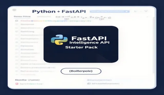 Python + FastAPI Yapay Zeka API Başlangıç Paketi (Boilerplate)
