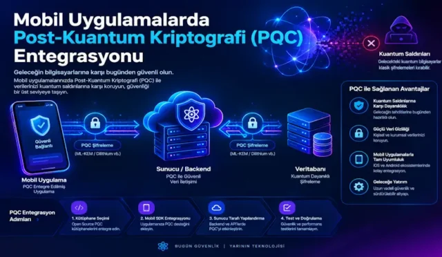 Mobil Uygulamalarda Post-Kuantum Kriptografi (PQC) Entegrasyonu